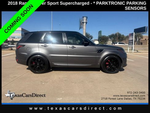 Used 2018 Land Rover Range Rover Sport Supercharged AWD/4WD image 5