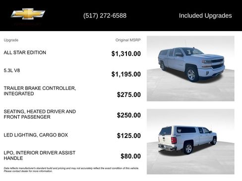 Certified 2016 Chevrolet Silverado 1500 LT w/ All Star Edition image 5