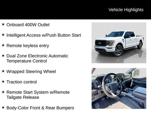 Certified 2023 Ford F150 XLT w/ Equipment Group 302A High AWD/4WD image 31
