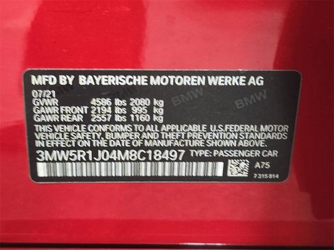 Used 2021 BMW 330i Sedan w/ Convenience Package image 31