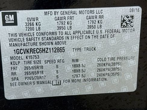 Used 2017 Chevrolet Silverado 1500 LT w/ Midnight Edition AWD/4WD image 37