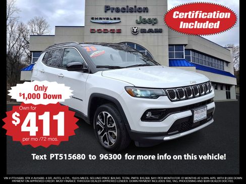 Used 2023 Jeep Compass Limited image 1