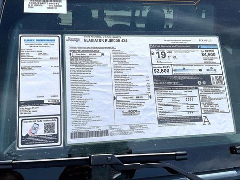 New 2026 Jeep Gladiator Rubicon AWD/4WD image 36