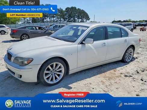 Used 2008 BMW 750Li w/ Luxury Seating Pkg image 1