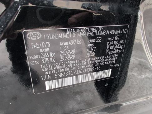 Used 2019 Hyundai Santa Fe SEL AWD/4WD image 31