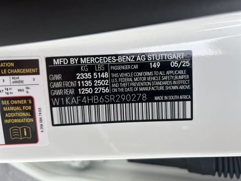 Certified 2025 Mercedes-Benz C 300 4MATIC Sedan image 36