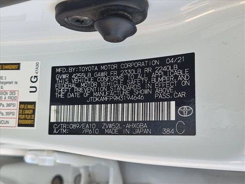 Used 2021 Toyota Prius Prime Limited FWD image 25
