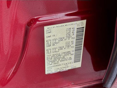 Used 2013 Nissan Frontier SV image 37