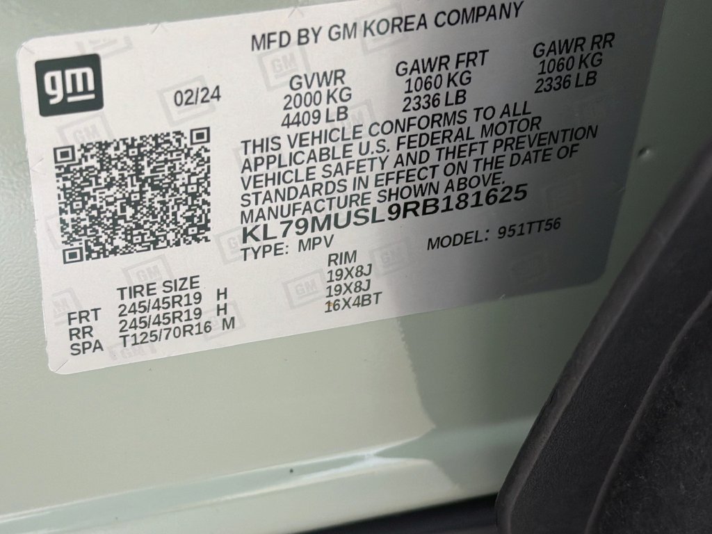 Used 2024 Chevrolet TrailBlazer RS AWD/4WD image 30