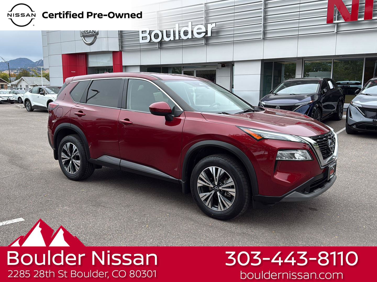 Certified 2023 Nissan Rogue SV AWD/4WD image 1