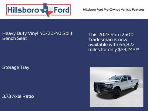 Used 2023 RAM 2500 Tradesman AWD/4WD image 9
