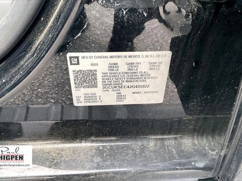 Used 2018 Chevrolet Silverado 1500 LTZ Z71 w/ Midnight Edition image 35