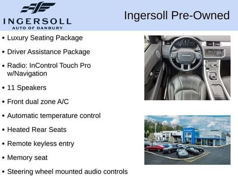 Used 2017 Land Rover Range Rover Evoque HSE AWD/4WD image 10