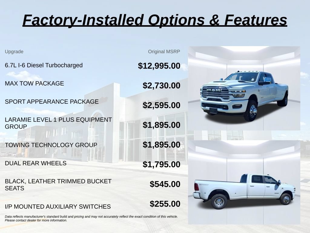 New 2026 RAM 3500 Laramie w/ Max Tow Package AWD/4WD image 7