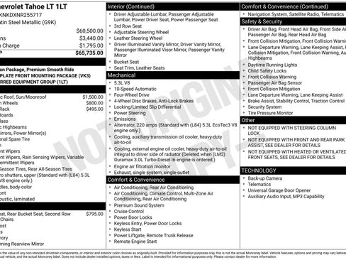 Used 2022 Chevrolet Tahoe LT AWD/4WD image 4