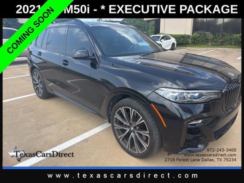 Used 2021 BMW X7 M50i w/ Dynamic Handling Package AWD/4WD image 5