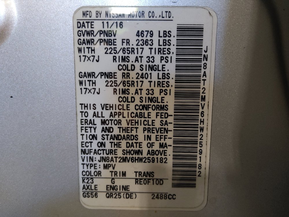 Used 2017 Nissan Rogue S AWD/4WD image 33