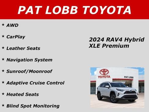 Used 2024 Toyota RAV4 XLE Premium w/ Weather Package AWD/4WD image 38