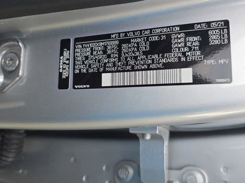 Used 2021 Volvo XC90 T5 Momentum w/ Protection Package Premier FWD image 37