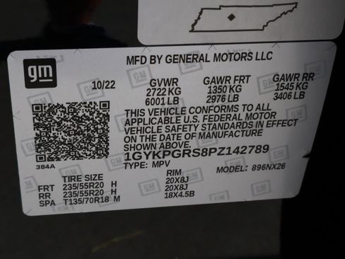 Certified 2023 Cadillac XT6 Sport w/ Technology Package image 28