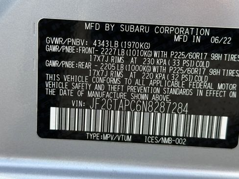 Used 2022 Subaru Crosstrek 2.0i Premium AWD/4WD image 29