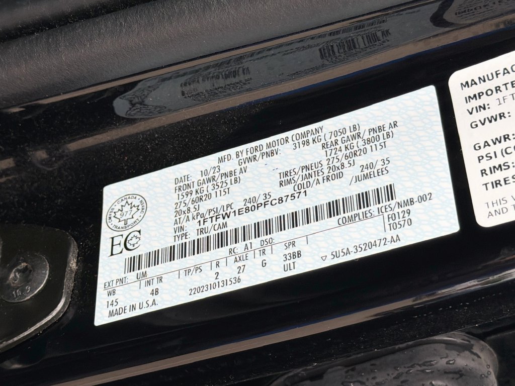 Used 2023 Ford F150 XLT w/ Equipment Group 302A High AWD/4WD image 33