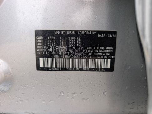 Certified 2024 Subaru Legacy Premium image 10