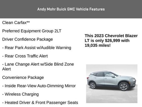 Used 2023 Chevrolet Blazer LT w/ Convenience Package image 4