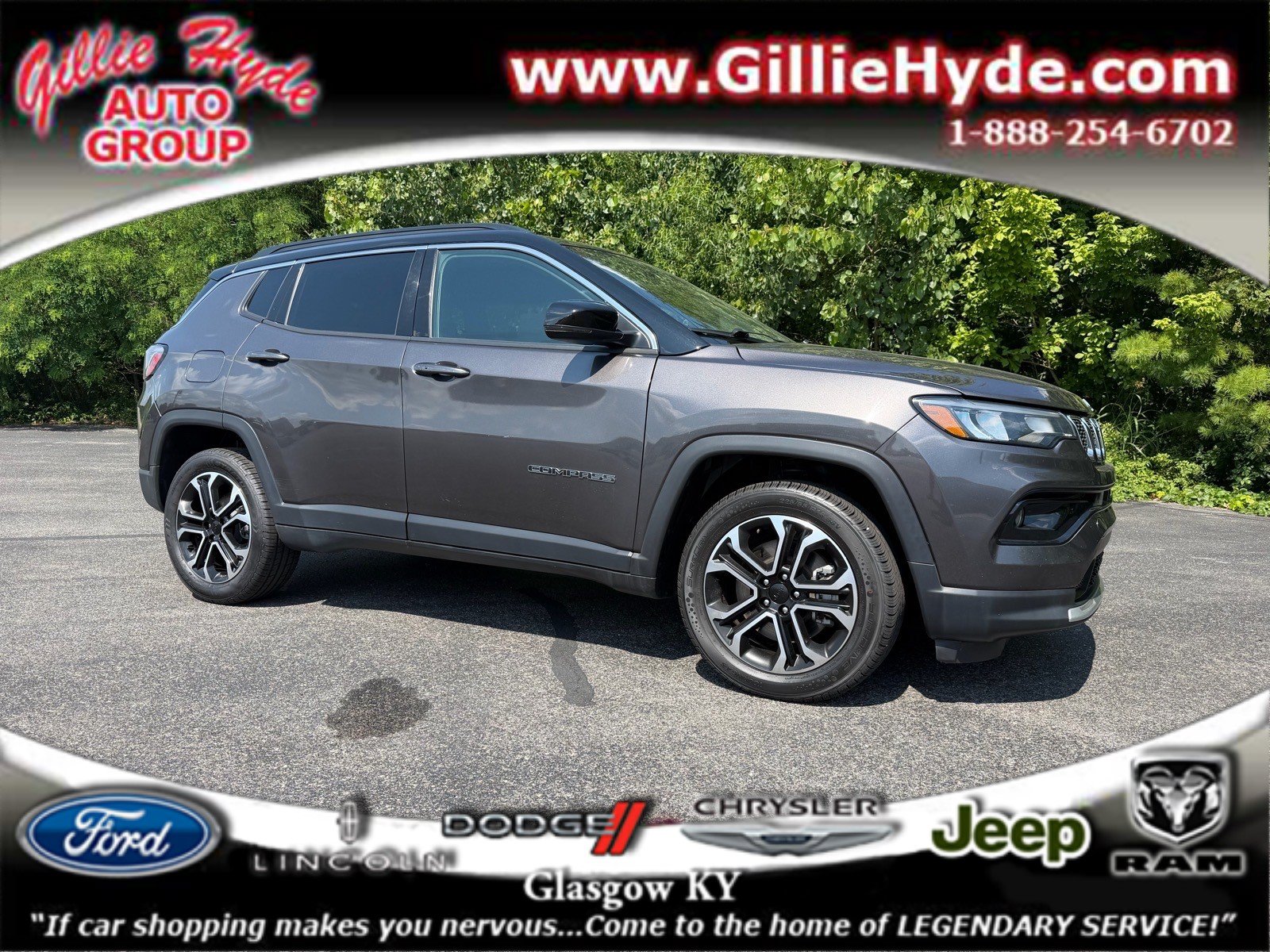 Used 2024 Jeep Compass Limited AWD/4WD image 1