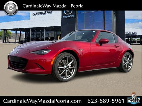 Used 2021 MAZDA MX-5 Miata RF Grand Touring image 1