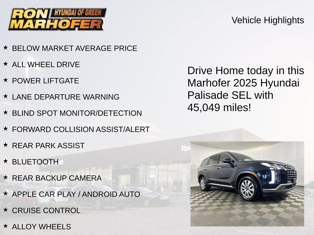 Used 2025 Hyundai Palisade SEL AWD/4WD image 14