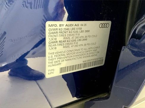 New 2025 Audi Q3 2.0T Premium image 15