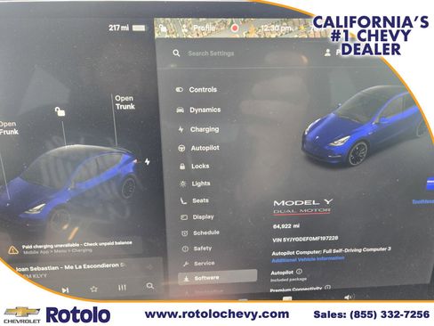 Used 2021 Tesla Model Y Performance AWD/4WD image 24