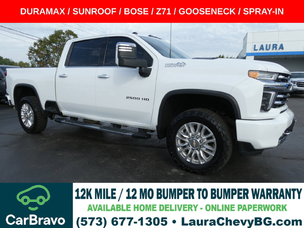 Certified 2022 Chevrolet Silverado 2500 High Country w/ Z71 Off-Road Package AWD/4WD image 1