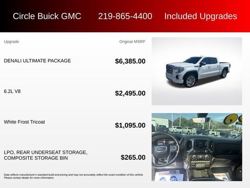 Used 2020 GMC Sierra 1500 Denali w/ Denali Ultimate Package AWD/4WD image 3