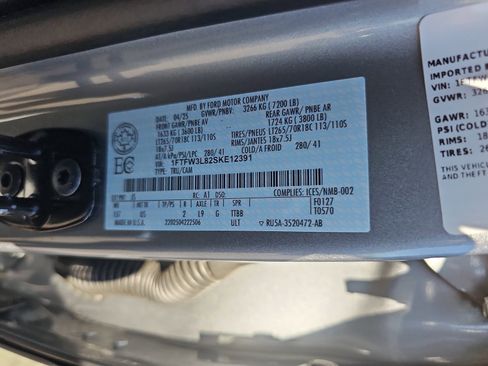 Used 2025 Ford F150 XLT w/ Equipment Group 302A MID AWD/4WD image 58
