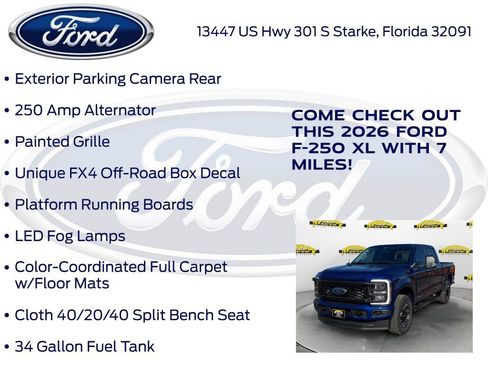New 2026 Ford F250 XL w/ STX Appearance Package image 30