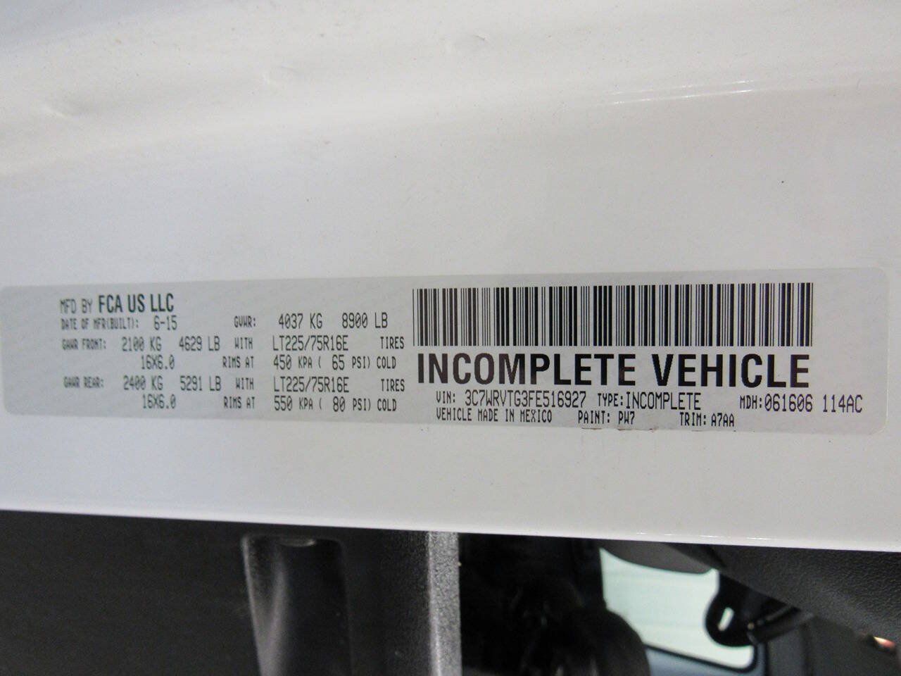 Used 2015 RAM ProMaster 2500 w/ Interior Convenience Group FWD image 39