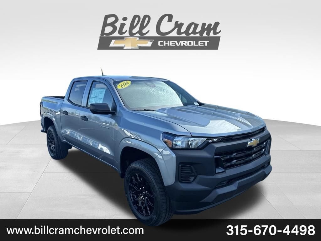 New 2026 Chevrolet Colorado W/T w/ WT Custom Package RWD image 1