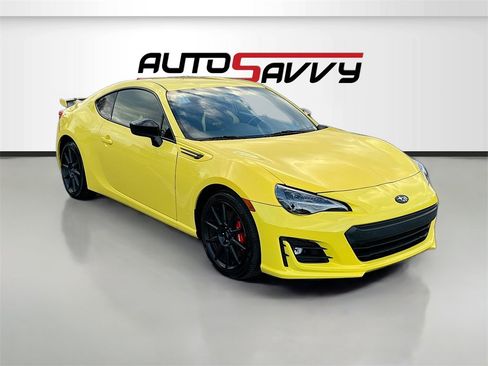 Used 2017 Subaru BRZ Series.Yellow image 1