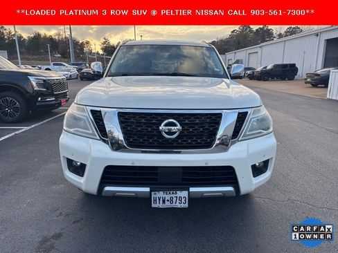 Used 2017 Nissan Armada Platinum w/ Captain Seat Package image 2