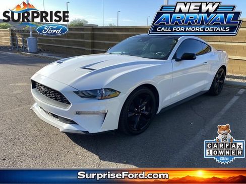 Used 2021 Ford Mustang Coupe w/ Black Accent Package RWD image 1