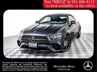 Certified 2022 Mercedes-Benz E 450 Cabriolet