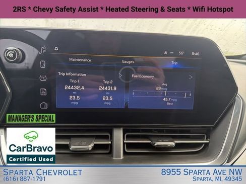 Certified 2024 Chevrolet Trax RS FWD image 20