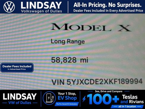 Used 2019 Tesla Model X Long Range AWD/4WD image 29