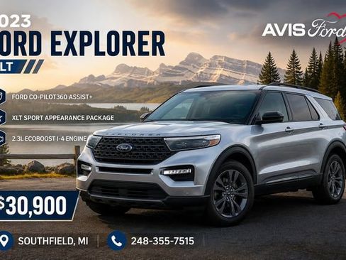 Used 2023 Ford Explorer XLT w/ Equipment Group 202A AWD/4WD image 1