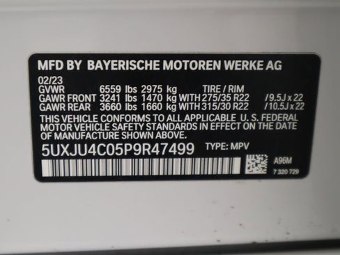 Certified 2023 BMW X5 M50i w/ Executive Package image 36