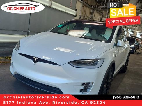 Used 2018 Tesla Model X 75D AWD/4WD image 1