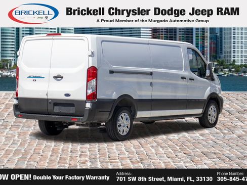 Used 2023 Ford E-Transit Low Roof w/ Load Area Protection Package RWD image 6