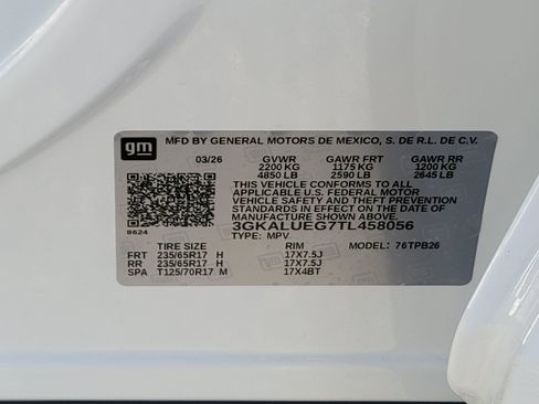 New 2026 GMC Terrain Elevation AWD/4WD image 12
